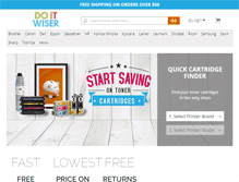 Tablet Screenshot of doitwiser.com